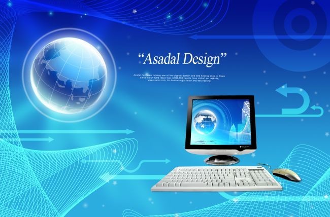 高效設計利器 計算機科技類PSD分層素材在數碼創作中的應用